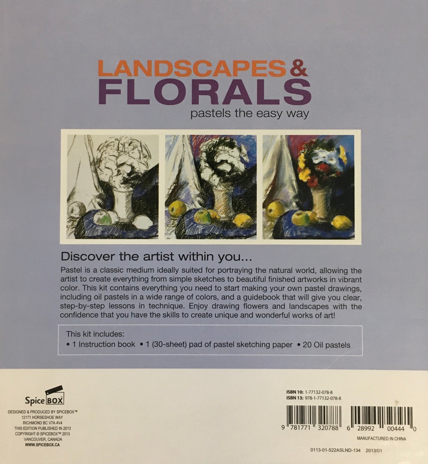 SPICE BOX LANDSCAPES & NATURE IN PASTELS