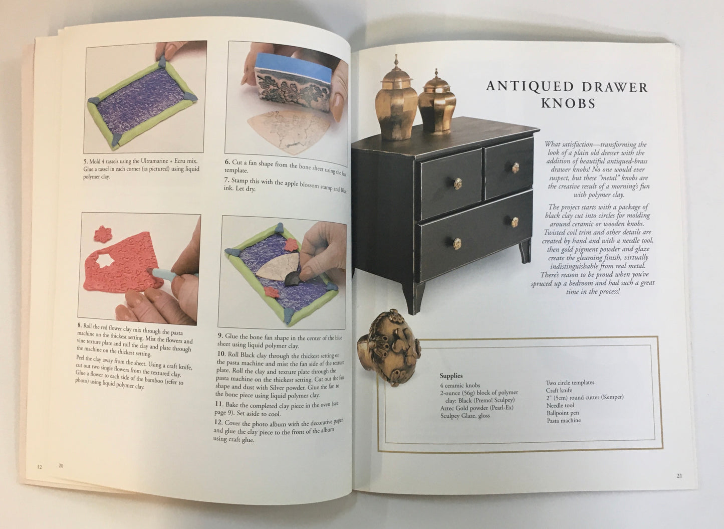 POLYMER CLAY CREATIONS BOOK