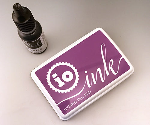 IO HYBRID PLUM INK PAD