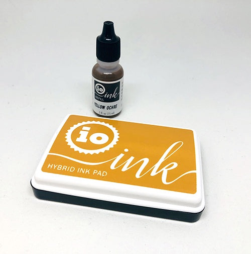IO HYBRID YELLOW OCHRE INK PAD