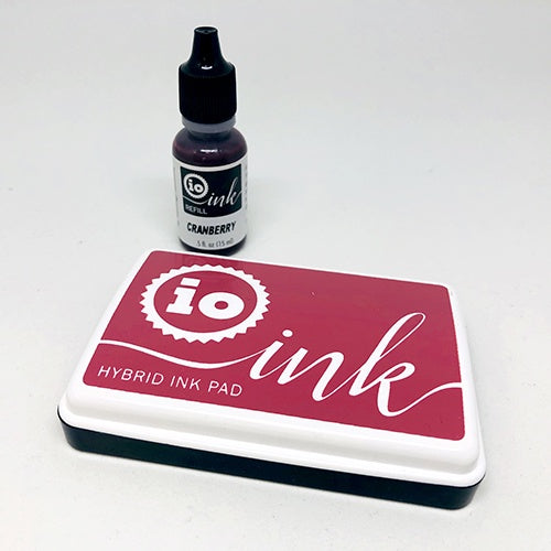 IO HYBRID CRANBERRY INK PAD