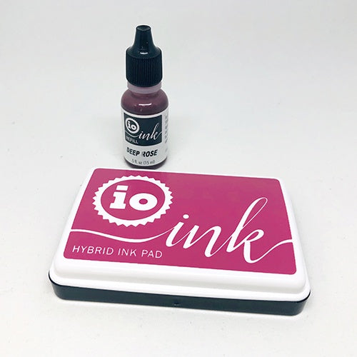 IO HYBRID INK PAD DEEP ROSE