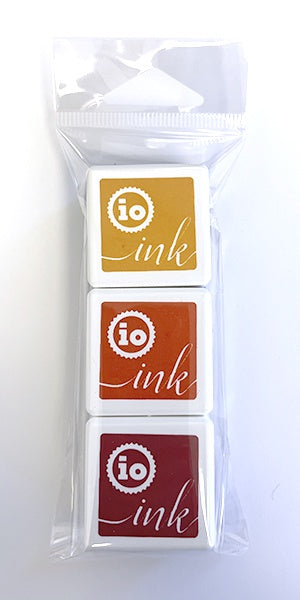 IO INK CUBE TRIO AUTUMN LEAVES