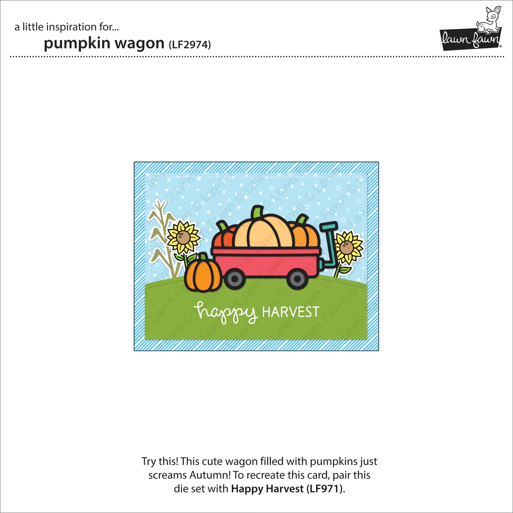 LF PUMPKIN WAGON DIE SET