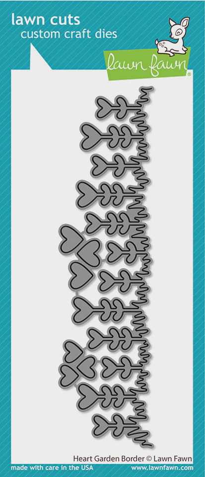 LF HEART GARDEN BORDER DIE SET