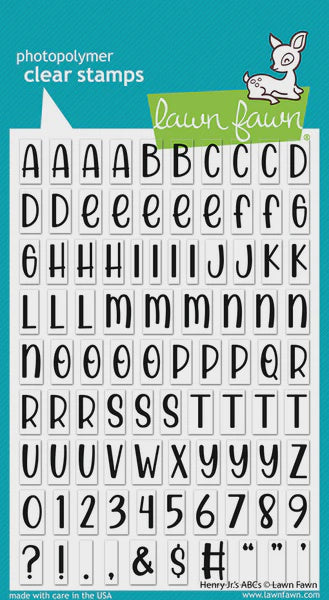 LF HENRY JR'S ABCS STAMP SET