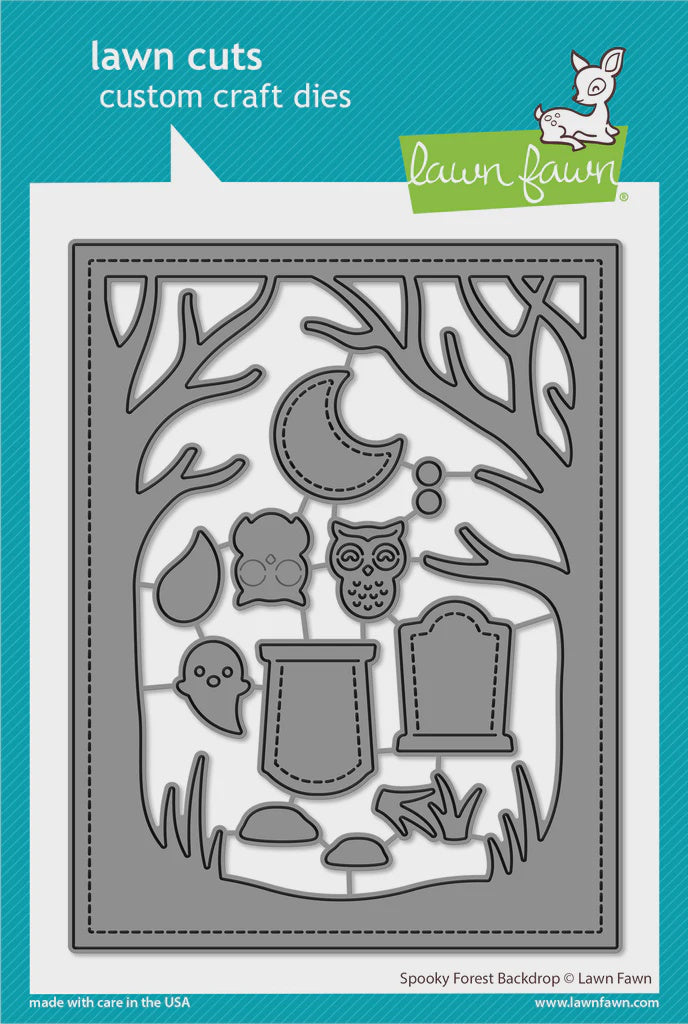 LF SPOOKY FOREST BACKDROP DIE CUTS