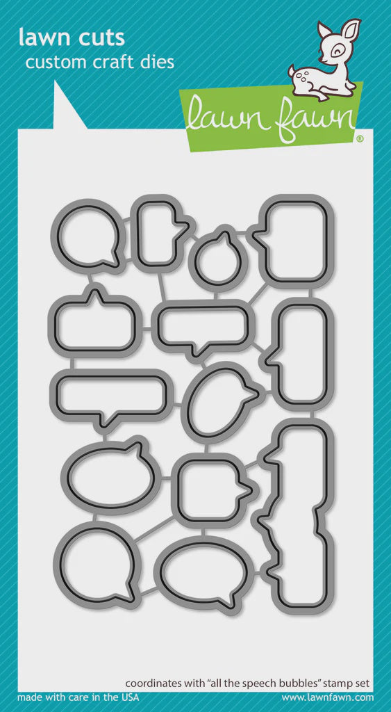 LF ALL THE SPEECH BUBBLES DIE SET