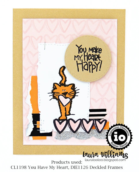 IO YOU HAVE MY HEART STAMP SET
