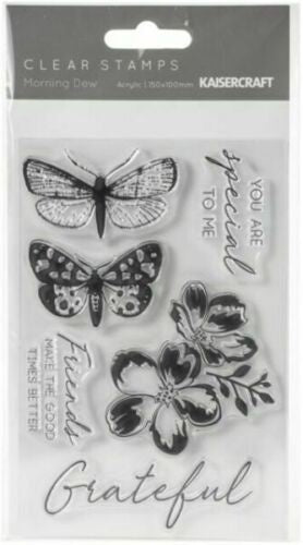 KC CLEAR MORNING DEW STAMP SET