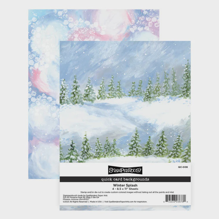 SB WINTER SPLASH QUICK CARDS BACKGROUNDS