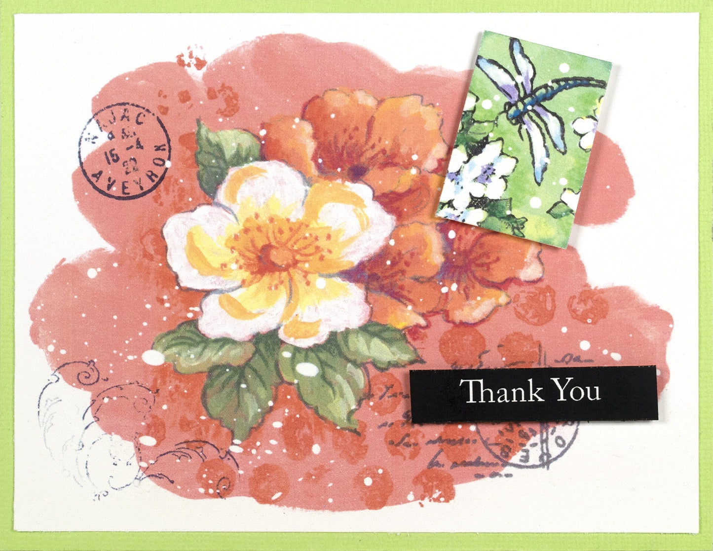 STA QUICK CARD PANELS FLORAL CLUSTERS