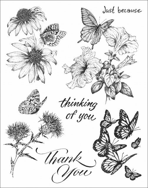 IO MARCH 2023 LIMITED EDITION RED RUBBER STAMP SET