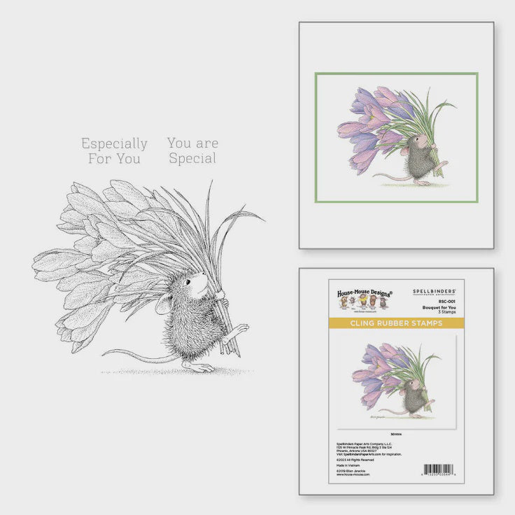 SB HM BOUQUET FOR YOU STAMP SET