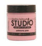 STUDIO PAINTERLY PINK ACRYLIC