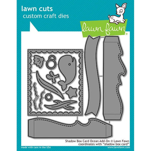 LF SHADOW BOX OCEAN ADD-ON DIE CUTS