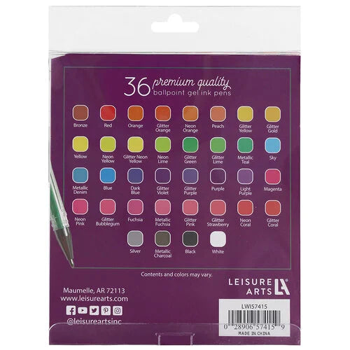 LA 36 PREMIUM GEL INK PENS