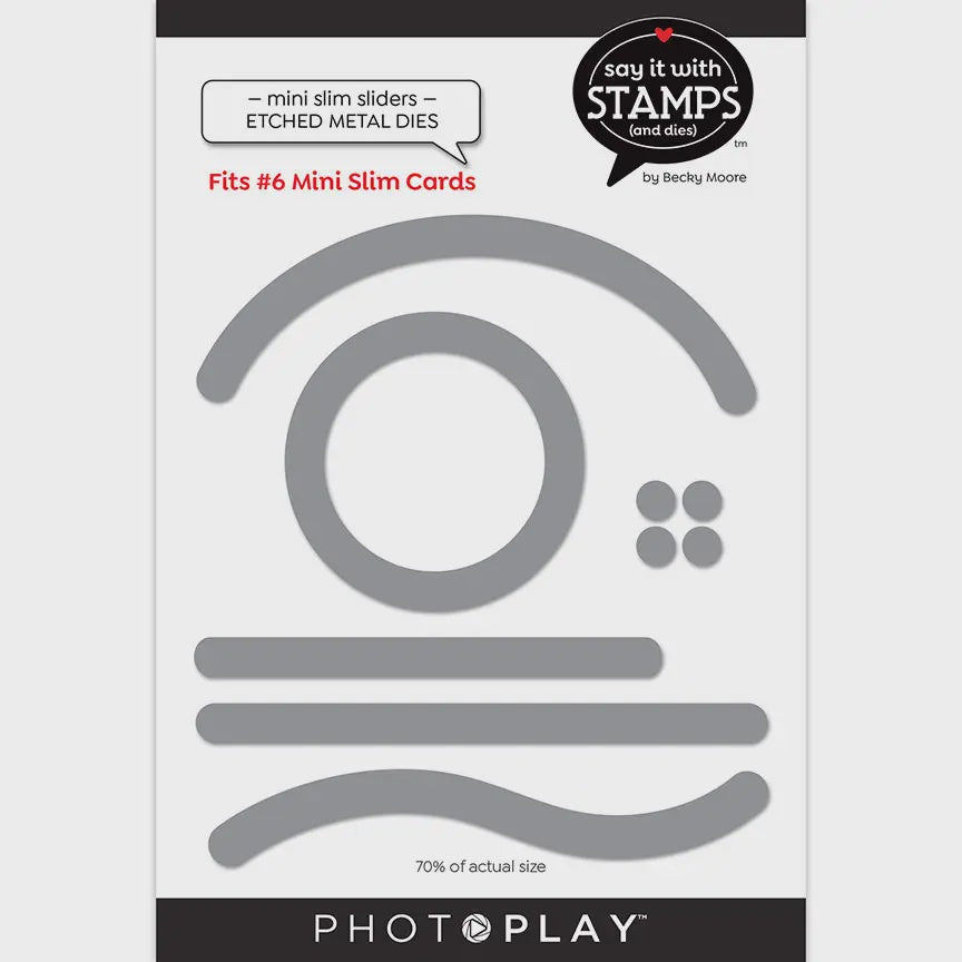 PHOTOPLAY DIES MINI SLIM PENNY SLIDERS