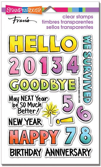 STA CLEAR HELLO 2021 STAMP SET
