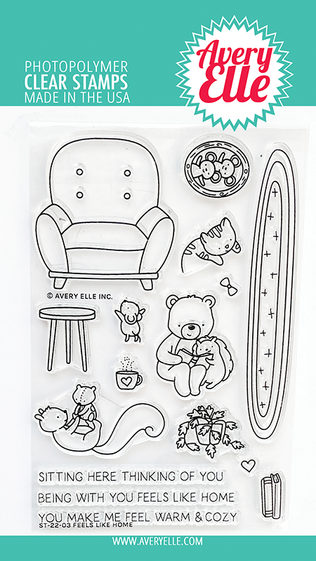 AE FEELS LIKE HOME CLEAR STAMP SET