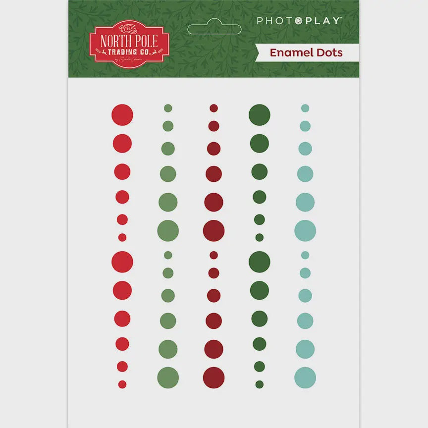 PHOTOPLAY NORTH POLE ENAMEL DOTS