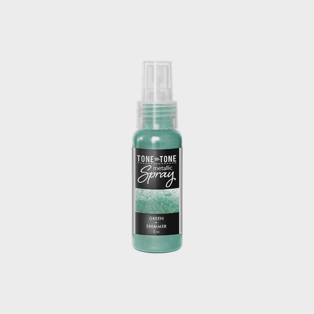 H A GREEN + SHIMMER METALLIC SPRAY