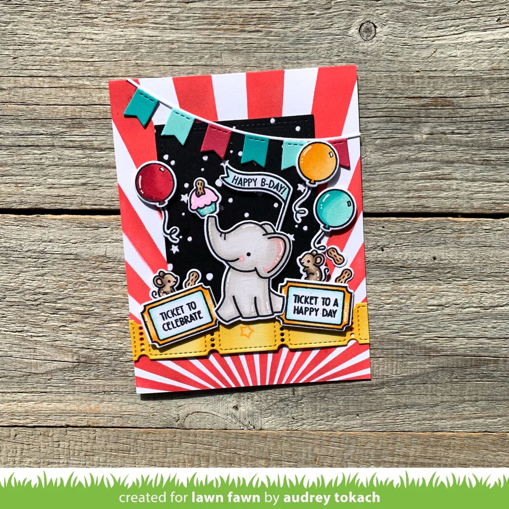 LF FISHTAIL BANNER BORDERS DIE SET