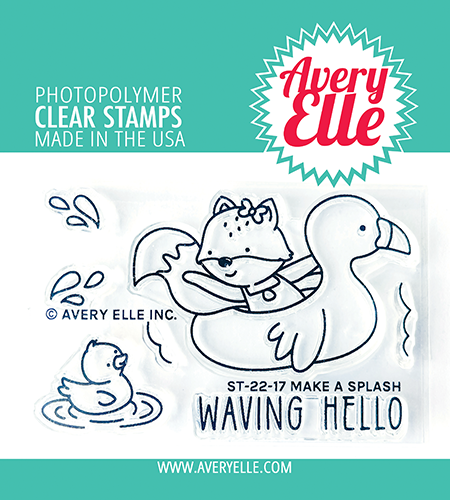 AE MAKE A SPLASH CLEAR STAMP SET