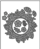LF MAGIC IRIS TROPICAL LEAVES ADD-ON DIE