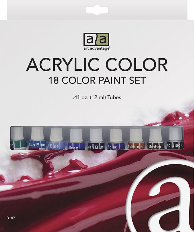 ART AD ACRYLIC COLOR 18 SET