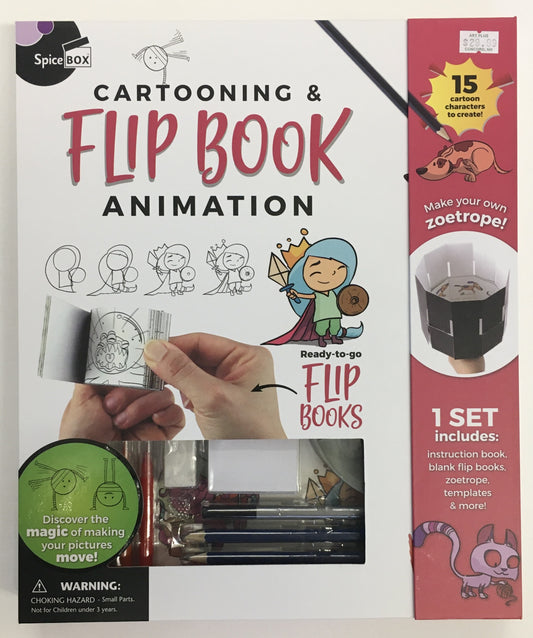 SPICE BOX CARTOONING & FLIP BOOKS