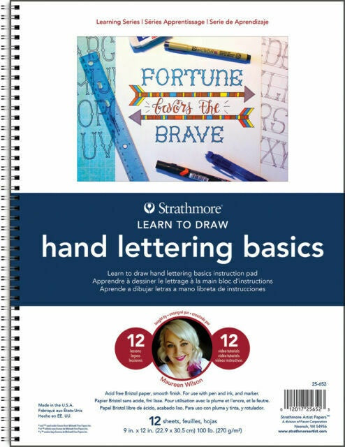 STRATH LEARN TO DRAW HAND LETTERING BASICS