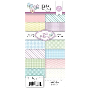 LDRS PASTEL PATTERNS SLIMLINE PAPER PACK