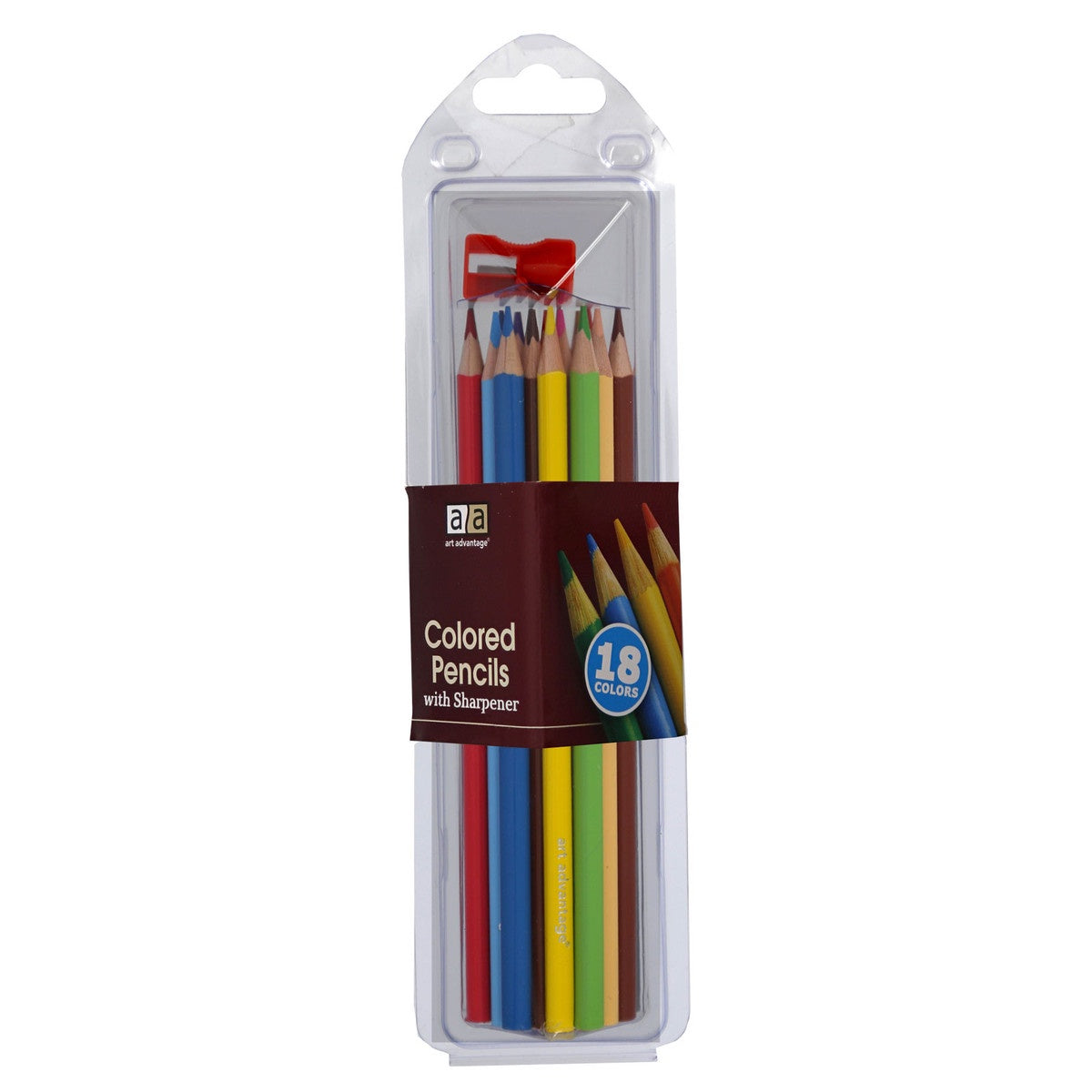 ART AD 18 PC COLORED PENCIL SET