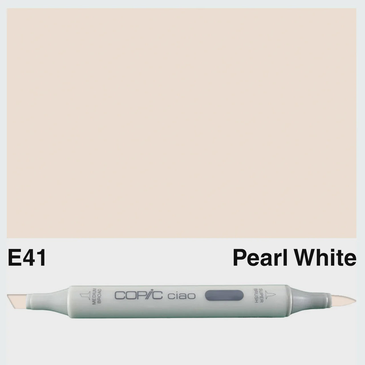 CIAO E41 PEARL WHITE