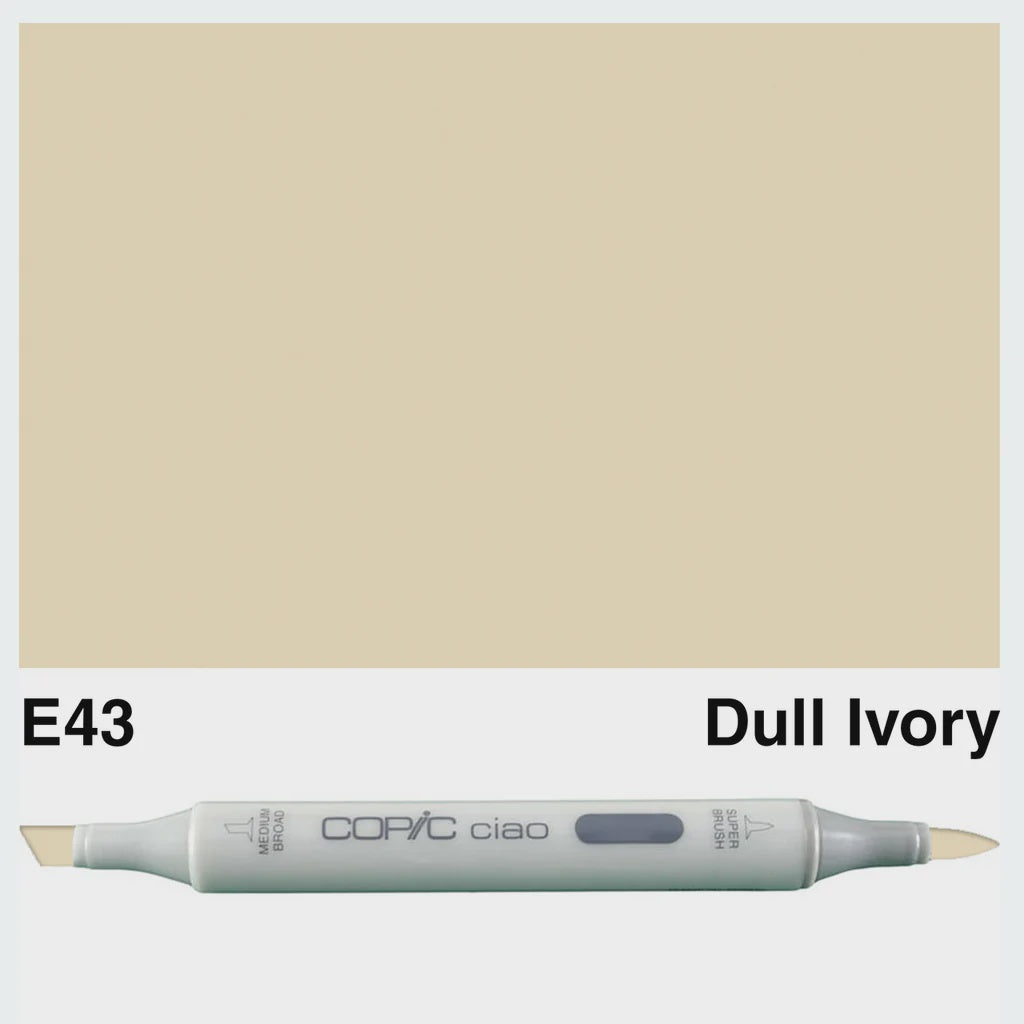 CIAO E43 DULL IVORY