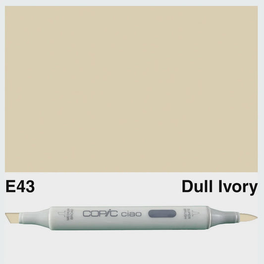 CIAO E43 DULL IVORY