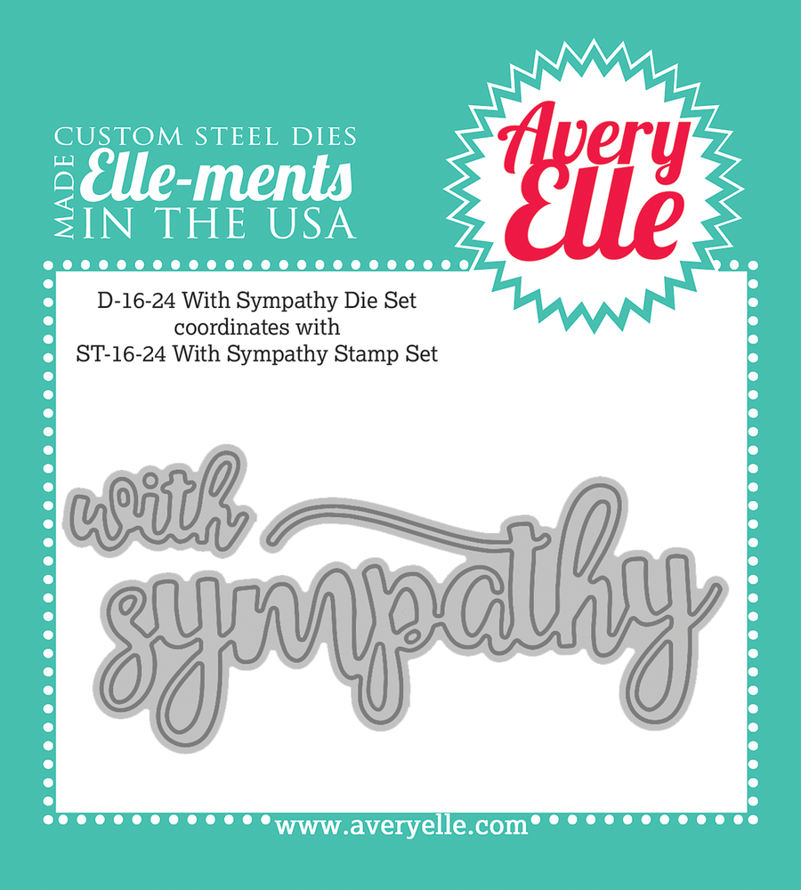 AE WITH SYMPATHY DIE SET
