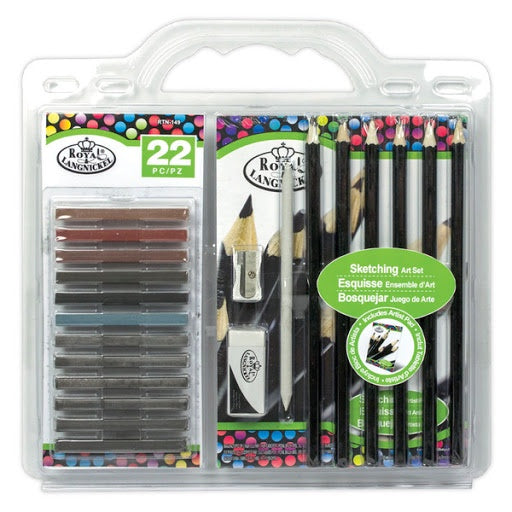 ROYAL SKETCHING ART SET 22PC
