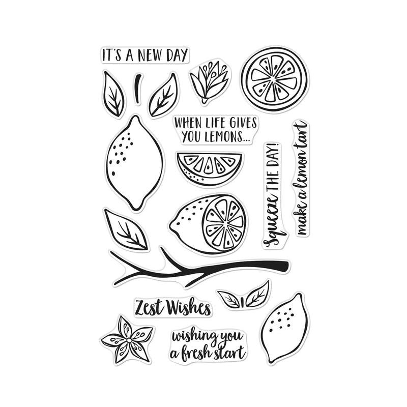 H A CLEAR ZEST WISHES STAMP SET