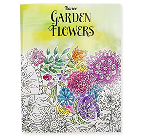 GARDEN FLOWERS COLORING BOOK