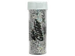 STA GLITTER SILVER HALO M LG