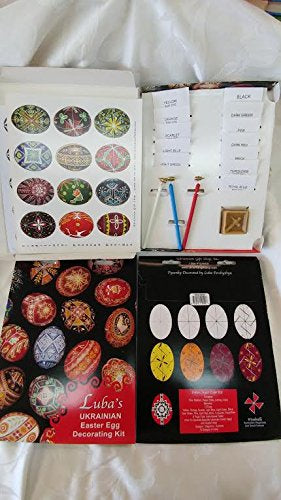 LUBA'S UKRAINIAN EGG DECORATING KIT