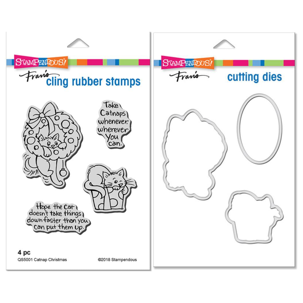 STA HEAVENLY KIDDO CLING STAMP AND DIE SET