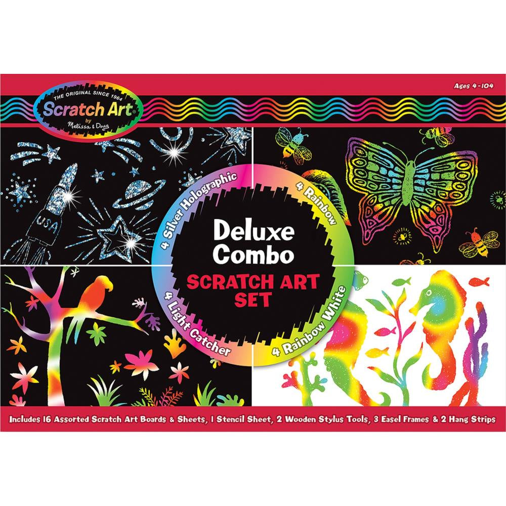 MD SCRATCH ART DELUXE COMBO SET
