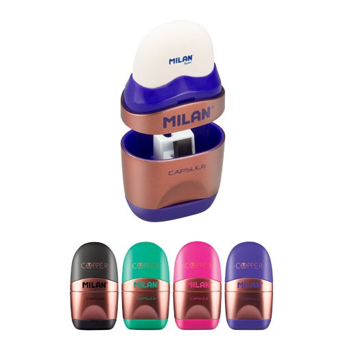 MILAN COPPER 1 HOLE SHARPENER ERASER