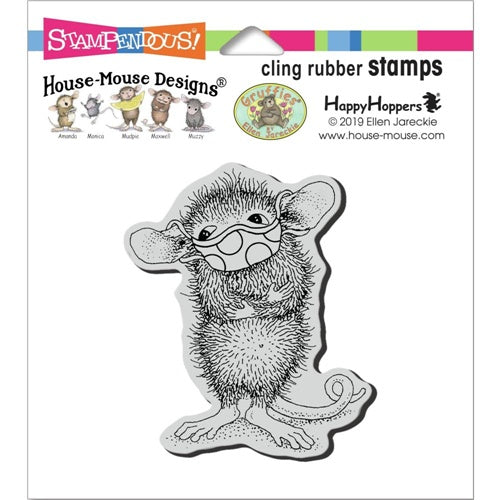 STA CLING MASKED MAXWELL STAMP