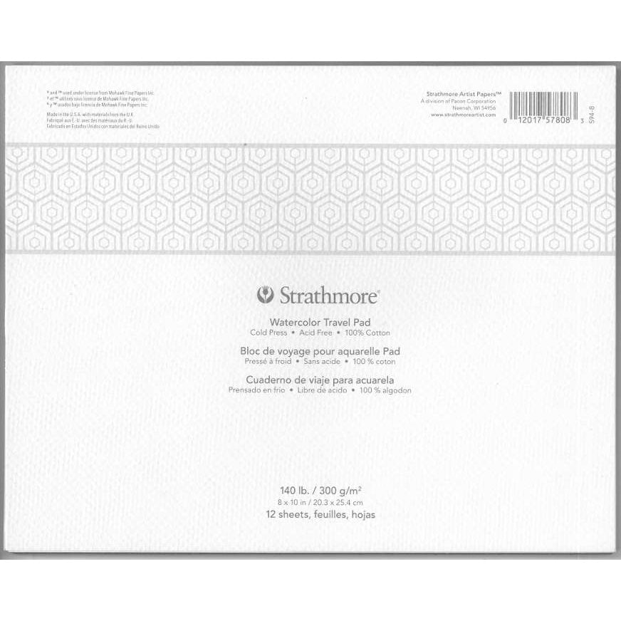 STRATH WATERCOLOR TRAVEL PAD 6X8