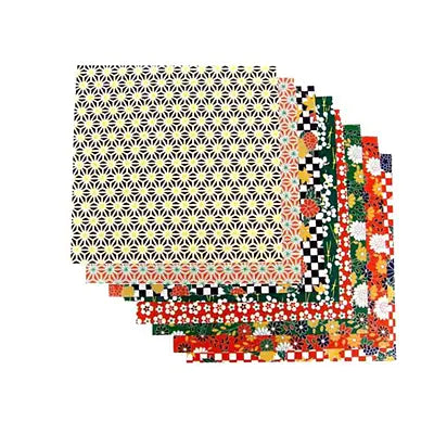 ORIGAMI WASHI 6" FOLK ART PTRN