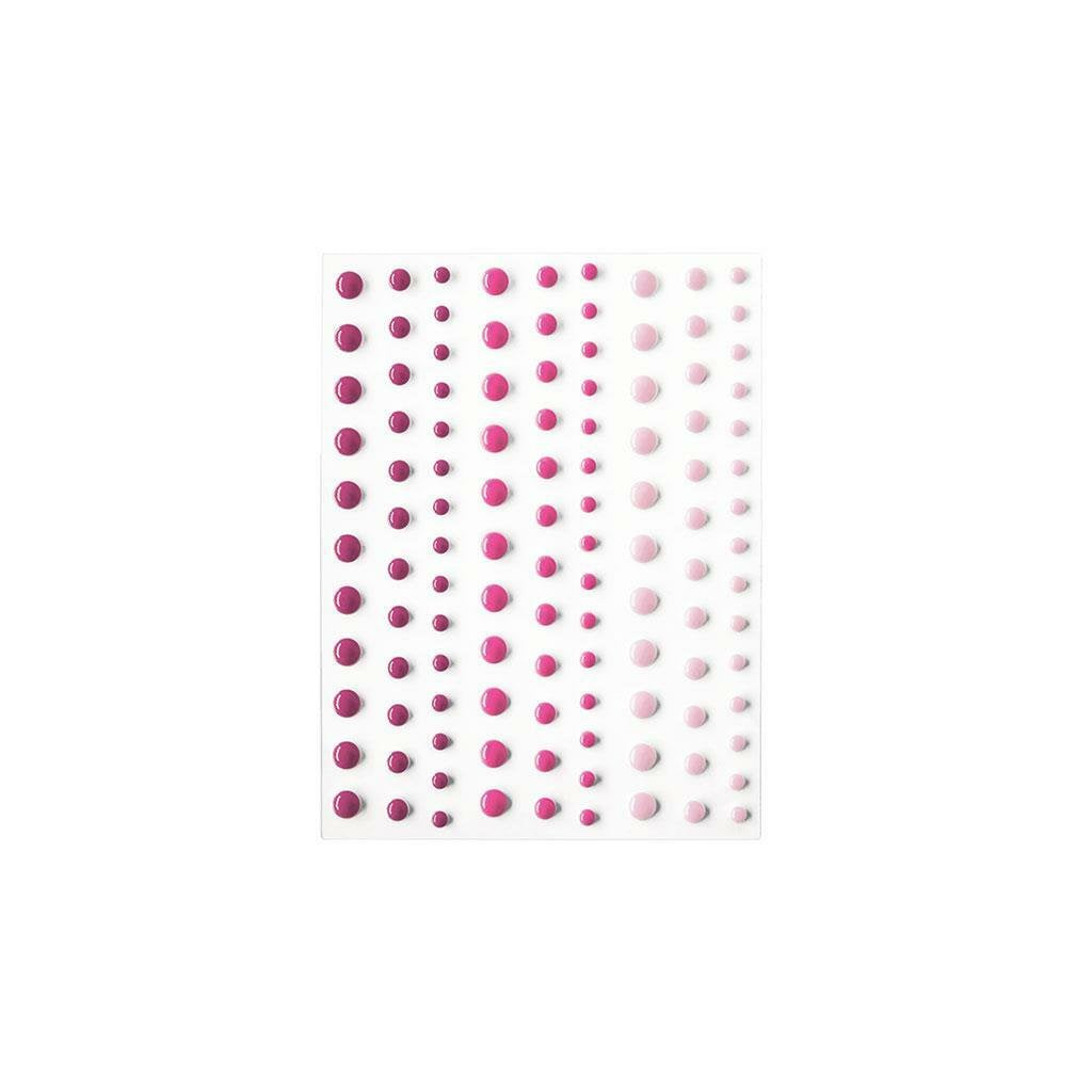 H A ENAMEL DOTS PINKS